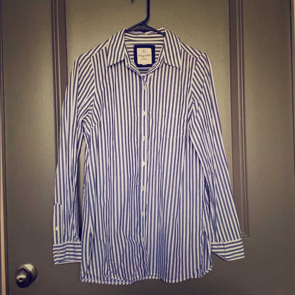 Striped Button Up